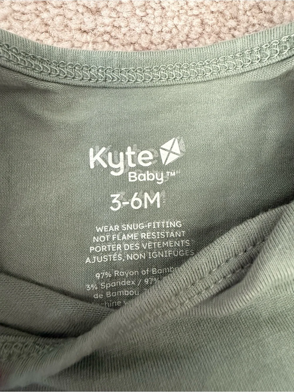 Kyte BABY soft green